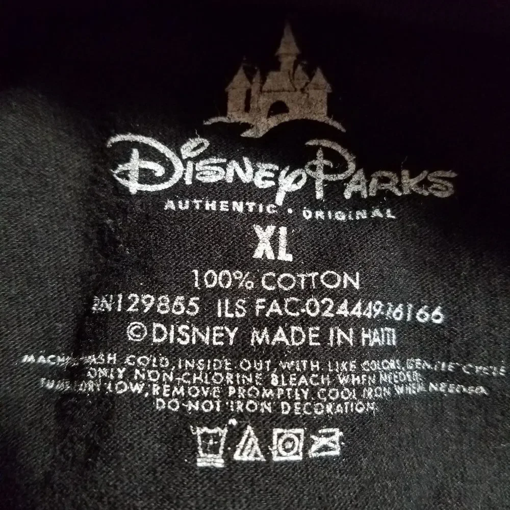 Disney Jack Skellington Nightmare Before Christmas Black Long Sleeve T-Shirt